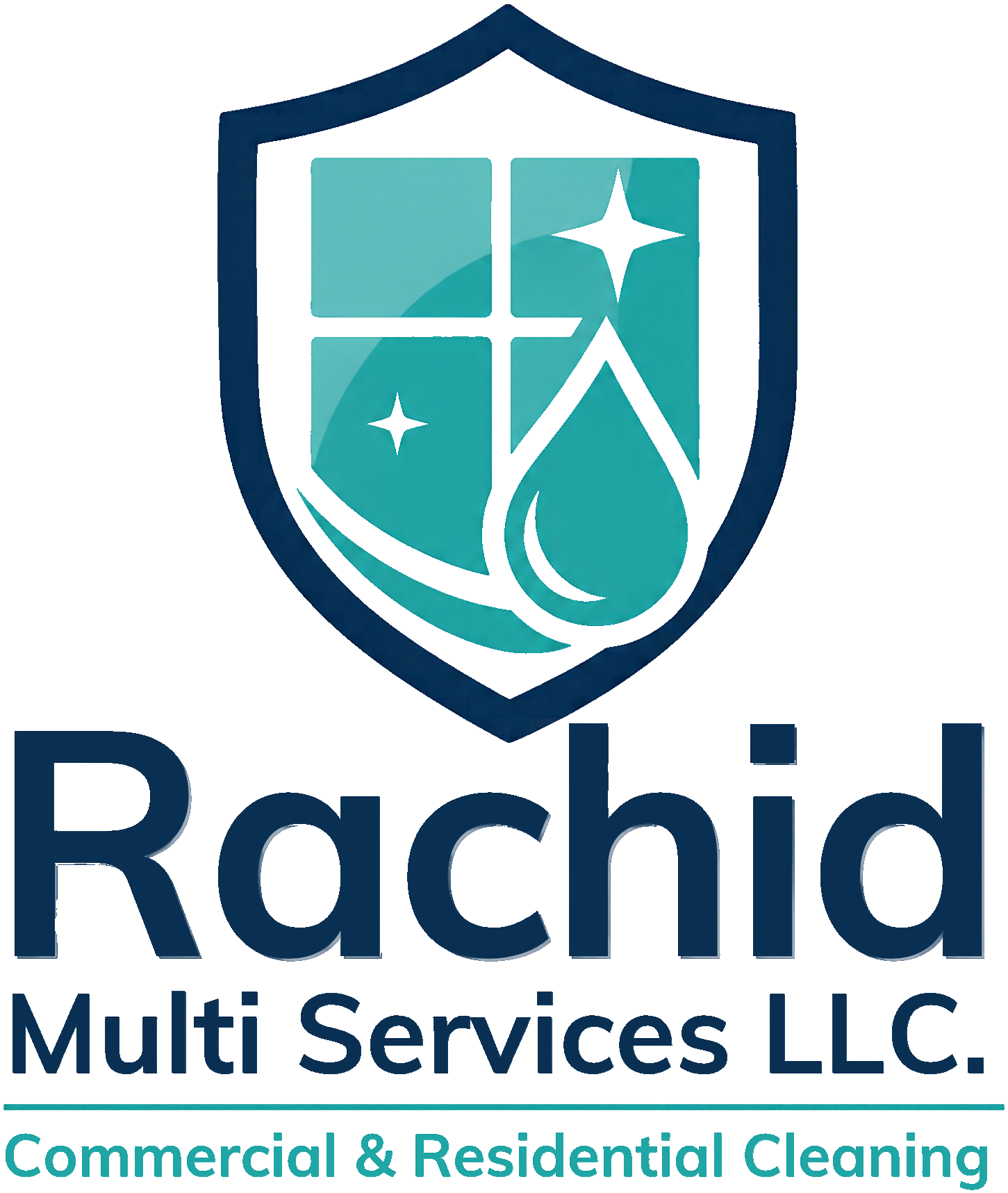 Rachid Multi Services LLC. Commercial & Residential Cleaning logo